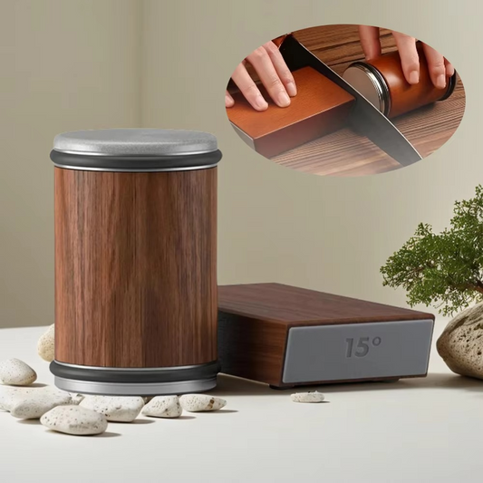 Diamant-Rollerschärfer, magnetischer Stein, bietet 15 und 20 Grad Schärfen