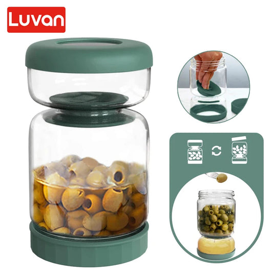 Pickles Glas mit Deckel