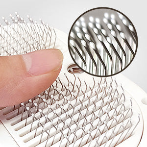 Dampf- Tierhaarbürste